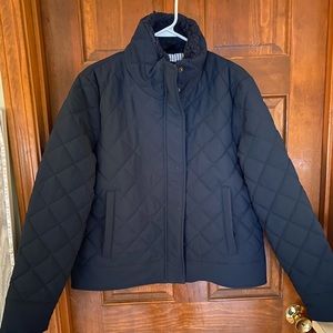 Vineyard Vines Short Quilted Sherpa Collar Jacket